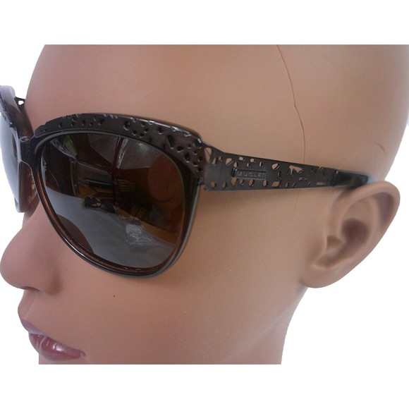 Thierry Mugler Accessories - Thierry Mugler Cat Eye Sunglasses Glasses Brown TM 102106 C2 59-13 No Case